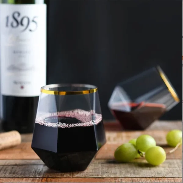 Copo Hexagonal 360ml para Vinho - Image 2