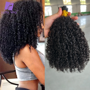Afro kinky curly